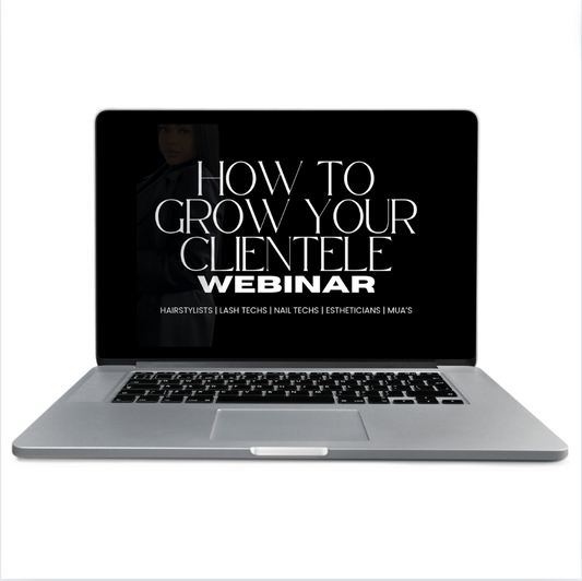 HOW TO GROW YOUR CLIENTELE LIVE WEBINAR JULY 14TH at 6pm est.